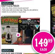 Shogun Chop N Go & Peeler