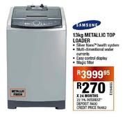 Samsung Metallic Top Loader-13kg