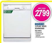 Kelvinator 12 Place White Dishwasher (KD12WW1)