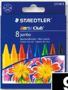 Staedtler Jumbo Wax Crayons-8 Pack