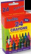 Inno Kids Short Wax Crayons-24 Pack