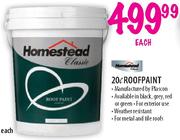 Homestead Classic Roofpaint-20L Each