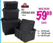Big Jim Storage Box-42L Each