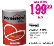 Homestead Classic GLoss Enamel-5L Each
