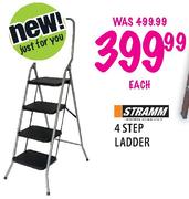 Stramm 4 Step Ladder-Each