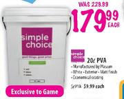 Simple Choice PVA-5l Each