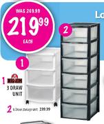 Big Jim 6 Draw Storage Unit-Each