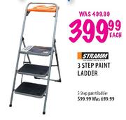 Stramm 5 Step Paint Ladder-Each