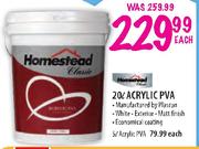 Homestead Acrylic PVA-5l Each