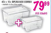 47l + 13l Alpha Box Combo-Per Combo