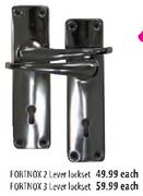 Fortnox 2 Lever Lock Set-Each