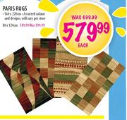 Paris Rugs 160x220cm-Each