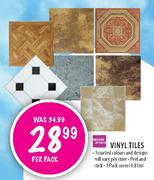 Simple Choice Vinyl Tiles-per pack Of 0.81 Sqm