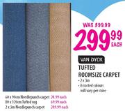 van Dyck Tufted Roomsize Carpet-2x3m each
