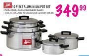 Hart 10 Piece Aluminium Pot Set