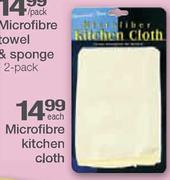 Microfibre Kitchen Cloth-Each