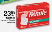 Rennie Antacid Tablets Assorted-48's