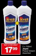 Jeyes Power Cream - 2 x 750ml 