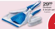 Dustpan & brush Set-4 Piece