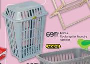Addis Rectangular Laundry Hamper-Each