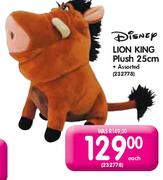 Disney Lion King Plush-25cm Each