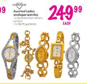 Monaca Assorted Ladies Analogue Watches Each