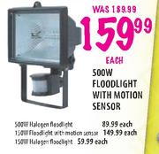 Floodlight  With Motion Senser-150W Each