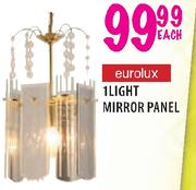 Eurolux 1 Light Mirror Panel Each
