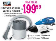 Wet And Dry Vacuum-12V DC