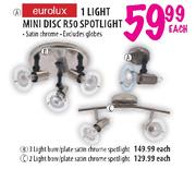 Eurolux 2 Light Boelplace Chrome Spotlight Each
