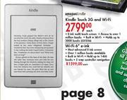 Kindle Wi-Fi 6" E-Ink Each