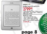 Kindle Touch 3G And WiFi Each