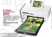 Canon Shelpy Ink And Paper Bundle Each