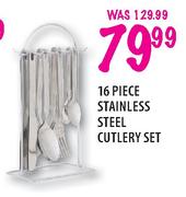 Stainless Steel Cutlery Set-16 Piece