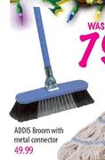 Addis Broom With Metal Connector