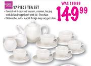 Simple Choice Tea Set-17 Piece