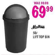 Lift Top Bin-50l