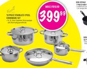 Tissolli Stainless Steel Cookware Set-10 Piece