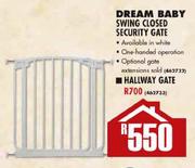Dream Baby Swing Closed Security Gate