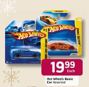 Hot Wheels Basic Car Assorted Each