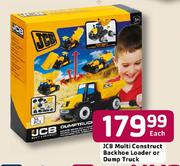 JCB Multi Construst Backhoe Loader Or Dump Truck Each