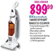Electrolux Upright Bagless Cleaner - 1800W
