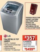 LG Metallic Top Loader-15kg