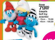 S Murfs Soft Toy Assorted-45cm Each