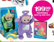 Teletubbles Soft Toy With DVD-Per Set