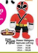 Power Rangers Samurai Soft Toy-45cm Each