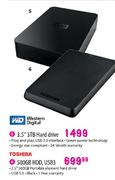 Toshiba 500GB HDD USB3