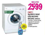 Defy White Front Load Washing Machine-5kg(DAW322)