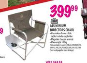 Camp Master Aluminium Directors Chair