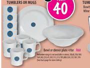 Melamine Bowl Or Dinner Plate